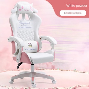 Ghế chơi game da cao cấp thiết kế hiện đại, khung kim loại, nâng hạ khí nén 3 cấp độ, tay vịn điều chỉnh được, ngả lưng, xoay, dùng cho nhà và văn phòng - Product Image 6