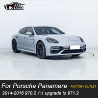 [1979] 2014-2016 970.2 Bodykit Mise à niveau vers 2023 971 Style Phares Led et Kit de carrosserie de pare-chocs aile arrière pour Porsche Panamera 970