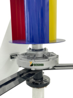 Système de production d'énergie éolienne 1500w 48v turbine éolienne 1kw éolienne