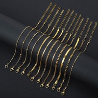 Bracelet en acier inoxydable avec zircon pour femme, bijou tendance transfrontalier européen et américain, plaqué or 18 carats, idéal comme cadeau