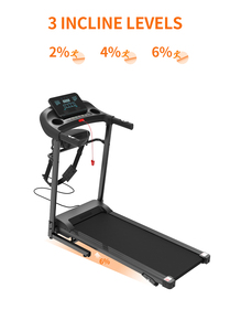 Xách tay <span class=keywords><strong>Home</strong></span> Máy chạy bộ đa-tốc độ có thể điều chỉnh máy chạy bộ với màn hình hiển thị cho thực hành tim và phổi khoa học tập thể dục - Product Image 3