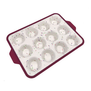 Moule à pâtisserie en silicone flexible de qualité alimentaire BFA pour gâteaux, cupcakes et muffins, vente en gros sur mesure - Product Image 2