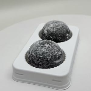 ราคาโรงงาน ขนมข้าวเหนียวแช่แข็งไดฟุกุ ฮาลาล รับรองมาตรฐานไขมันต่ำ โมจิไอศกรีม รสงาดำ - Product Image 3