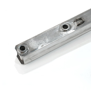 Pièces de soudage en acier inoxydable, chromées polies, composants métalliques usinés sur mesure pour machines industrielles - Product Image 2