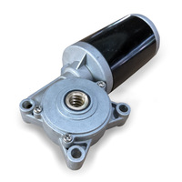 Moteur à engrenages CC 12V 24V, engrenage en plastique creux pour moteur de bureau électrique réglable en hauteur, mini moteur de levage de table à brosse