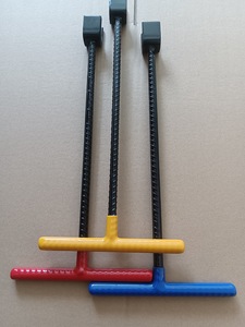 Clé professionnelle pour compteur d'eau de <span class=keywords><strong>17</strong></span> pouces avec clés utilitaires 4 voies, clés robustes pour compteur d'eau, clé à poignée en T et tête en U - Product Image 5