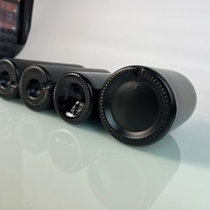 Botellas de licor de vidrio negro de cuello alto para botella de Vodka/brandy/<span class=keywords><strong>Whisky</strong></span>/tequila/Ginebra - Product Image 4