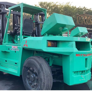 Chariot élévateur diesel d'occasion Mitsubishi FD150 de 15 tonnes, haute qualité, prix réduit, d'origine japonaise, modèles FD100 FD160 - Product Image 1