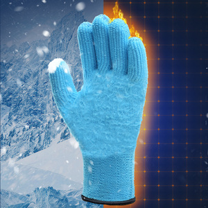 XINGYU Mecánico Trabajo Guantes recubiertos de látex Guantes cálidos de invierno Destreza Congelador Trabajo Guantes recubiertos de látex Guantes cálidos de invierno - Product Image 2