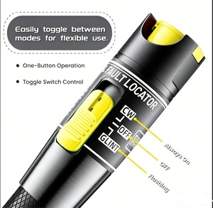Visual Fault Locator (VFL) 100-120KM Fiber Optic <strong>Cable</strong> <strong>Tester</strong> Meter With Red Light Pen Light Source - Product Image 3