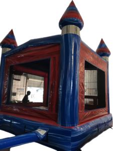 Castillo Inflable para Fiestas, <span class=keywords><strong>Alquiler</strong></span> de Juegos Inflables para Exteriores, Casa de Brinco Azul, Brincolín Inflable de PVC, Castillo Inflable - Product Image 4
