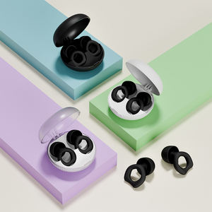 سدادات أذن عالية الجودة قابلة لإعادة الاستخدام من السيليكون لتقليل الضوضاء عزل سدادات الأذن لحماية السمع سدادات النوم - Product Image 3