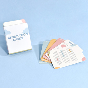 Trò chơi thẻ tùy chỉnh với hộp đầy đủ màu sắc kết nối sâu khẳng định thẻ boong in tùy chỉnh thiết kế củ<span class=keywords><strong>a</strong></span> riêng bạn - Product Image 5