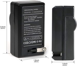 LP-E12 Battery Charger LPE12 LC-E12 for <strong>Canon</strong> EOS 100D, Kiss X7, M, M2, M10, M50, M100, Rebel SL1, <strong>PowerShot</strong> SX70 HS Cameras and