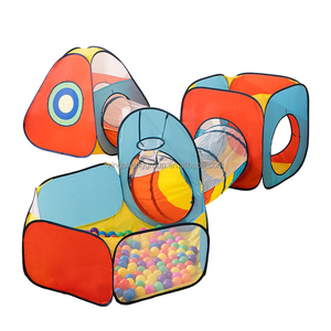 5 piezas de Tiendas de Juego Infantiles Tipo Cohete con Túnel, Casa de Juegos Pop-up para Niños - Product Image 3