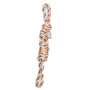 Jouet pour chien en corde, 60cm, 550g, anneau de traction en coton tressé durable pour grands chiens, jouet amusant à mâcher pour animaux de compagnie - Product Image 3