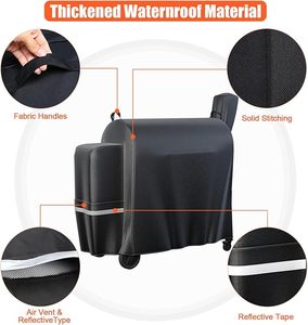 Pour les granulés <span class=keywords><strong>de</strong></span> <span class=keywords><strong>bois</strong></span> <span class=keywords><strong>Traeger</strong></span> couverture <span class=keywords><strong>de</strong></span> gril extérieur pièces <span class=keywords><strong>de</strong></span> rechange étanches pour accessoires <span class=keywords><strong>de</strong></span> barbecue - Product Image 5