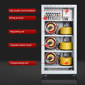 Промышленный Серводвигатель TNS 10KVA 15KVA 20KVA 30KVA трехфазный стабилизатор напряжения 380V для завода - Product Image 3