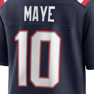 2025 dikişli amerikan futbolu Jersey 10 Drake Maye 6 Christian Christian lez 12 Tom-Brady 9 Matthew Judon özel takım forması - Product Image 3