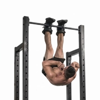 Botas de Gravedad de Acero Anti-Inversión Modelo SR N con Almohadillas de Espuma, Mecanismo de Bloqueo, Barra de Tracción Plegable para Ejercicios de Fitness y Entrenamiento Colgante
