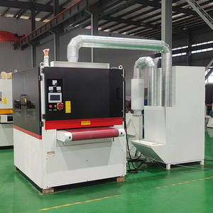 เครื่องขัดโลหะอัตโนมัติและเครื่องแปรงเส้นขอบเข็มขัดสําหรับขจัดเสี้ยนตะกรันของออกซีฟิวเอลและการตัดพลาสม่า - Product Image 2