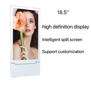 Có thể chọn Màn hình kép treo tường thang máy kỹ thuật số biển Máy nghe nhạc quảng cáo - Product Image 6