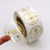 Logo en or imprimé sur mesure étiquette 3D en métal autocollant UV de transfert transparent matériau adhésif en vinyle