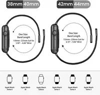 Bracelet magnétique Milanese Loop pour Apple Watch S12 11 10 9 8 7 6 5 SE, bracelet en acier inoxydable IWatch 40 mm 44 41 45 42 46 38 49 mm