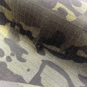 Vật Liệu Tốt Nhất Mùa Đông Camo Mô Hình In Ripstop <span class=keywords><strong>Polycotton</strong></span> 80/20 Ngụy Trang 0.7Cm * 0.7Cm Greta Vải Cho Bảo Hộ Lao Động - Product Image 2