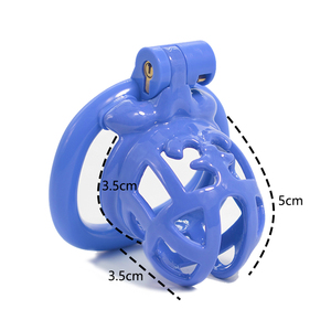 Jaula para Pene Negra FRRK, Dispositivo de Castidad Masculina, Jaula de Castidad Impresa en <span class=keywords><strong>3D</strong></span>, Candado para Pene, Juguetes Sexuales para Hombres - Product Image 2