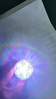 Lampes LED à pixels RGB intelligentes étanches pour extérieur 45 mm UCS2903 DC24V PC IP65, lumières ponctuelles cabochon pour aménagement paysager et parcs d'attractions, CRI élevé