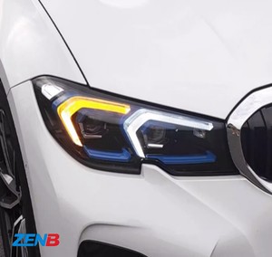 Faro LED de Doble Lente para BMW Serie 3 F30 2016-2019, 320i <span class=keywords><strong>325i</strong></span>, Ensamblaje de Faro con Luz LED Tipo Cuchara - Product Image 4