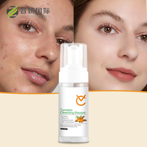 Nhãn Hiệu Riêng Hữu Cơ Nghệ Chống Mụn Trứng Cá Làm Trắng Mặt Chăm Sóc Nhẹ Nhàng Tạo Bọt Da Rửa Mặt Làm Sạch Mousse - Product Image 5