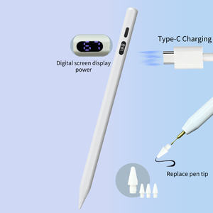 <span class=keywords><strong>Penna</strong></span> Stilo per <span class=keywords><strong>iPad</strong></span> con Display Digitale della Batteria, Disponibile in Bianco/Nero/Rosa/Blu/Rosso/Viola/Verde/Giallo - Product Image 3