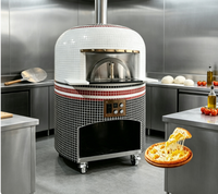 Four à pizza pour restaurant, four à pizza rotatif, four à pizza portable au gaz