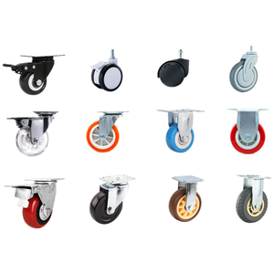 निर्माता प्रत्यक्ष बिक्री 3 "4" इंच स्क्रू औद्योगिक कैस्टर सार्वभौमिक व्हील ब्रेक ट्रॉली रैक मास्क मशीन व्हील - Product Image 6