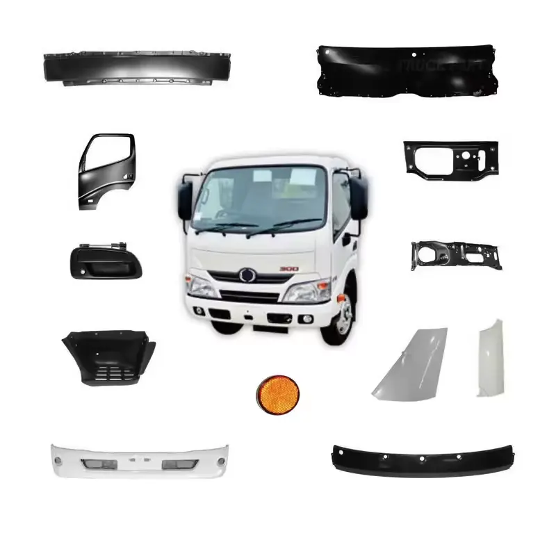 FOR hino truck spare parts Ranger pro Dutro Dutro300 Truck Body Parts for hino bumper lamp door shell