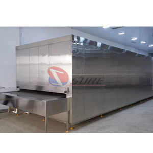 1000kg/एच सुरंग फ्रीजर शुद्ध बेल्ट Iqf ठंड सुरंगों व्यक्तिगत जल्दी ठंड खाद्य ग्रेड SUS304 स्टेनलेस स्टील अनुकूलित सीई - Product Image 4