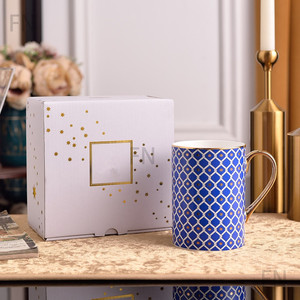 Juego de Taza y Plato de Café para Regalo, Tazas y Platillos para Té de la Tarde, Aniversario de Bodas y Cumpleaños, Cerámica Moderna Sostenible de 350 ml - Product Image 6