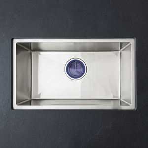 Best Selling Stainless Steel Single Bowl Kitchen Sink Modern Minimalist Design Anti Rust Thick Panel Easy <b>Clean</b> - Product Image 1