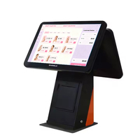 ZHONGJI AO5D Sistema POS Multidispositivo con Bluetooth 5.2, Tecnología NFC, Impresora Térmica, Escáner de Códigos QR, Wi-Fi 6 para Supermercados