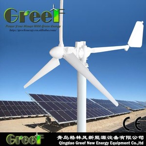 Éolienne à axe horizontal de 5 kW pour usage domestique, installation facile, hors réseau, sur générateur - Product Image 1