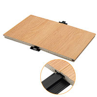 Tablero de PP de Buena Resistencia a la Flexión, Laminado con Papel de PVC/Melamina, Resistente al Fuego y al Agua, Ecológico, para Paneles de Pared Exteriores Modernos