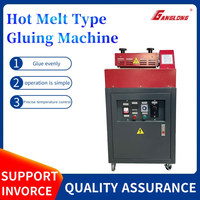 Machine à colle thermofusible, colle en points pour plieuse-encollante, sacs en papier, papier de démoulage, boîtes en carton, bois, contrôleur de formation