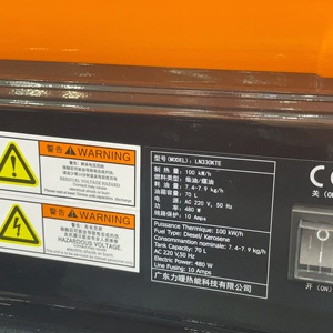 LN330KTE 100KW di alta qualità del bestiame fienili fabbrica officina di riscaldamento combustibile diesel riscaldatore mobile con temperatura regolabile - Product Image 6