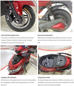 Promozione Moto Elettrica Economica, Motocicletta Elettrica Veloce, Nuovo Modello Cinese di Alta Qualità, Moto Elettrica Enduro - Product Image 6