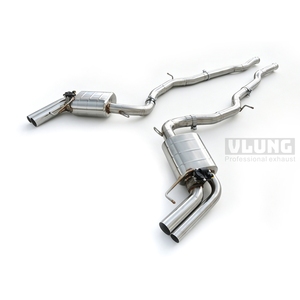 ระบบท่อไอเสียแบบ Catback พร้อมวาล์ว ทำจากสแตนเลส SS304 สำหรับรถยนต์ <span class=keywords><strong>Mercedes</strong></span> C217 S500 S63 S65 Coupe 4.7L 5.5L V8 <span class=keywords><strong>V12</strong></span> ปี 2014-2019 - Product Image 1