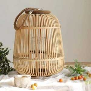 Nueva Linterna de Bambú Natural Hecha a Mano, Lámpara de Bambú con Asas, al Precio de Fábrica, Linterna Decorativa, Lámpara - Product Image 2