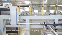 Perfil de Aluminio Parker Inteligente CNC-45 ° -45 °   Centro de Mecanizado Integrado Any AngleI con Sierra y 4 Cabezas de Fresado