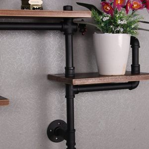 <span class=keywords><strong>Étagère</strong></span> <span class=keywords><strong>murale</strong></span> en <span class=keywords><strong>fer</strong></span> <span class=keywords><strong>forgé</strong></span> de style industriel, <span class=keywords><strong>étagère</strong></span> décorative créative, <span class=keywords><strong>étagère</strong></span> à livres, <span class=keywords><strong>étagère</strong></span> à bouteilles de vin - Product Image 3